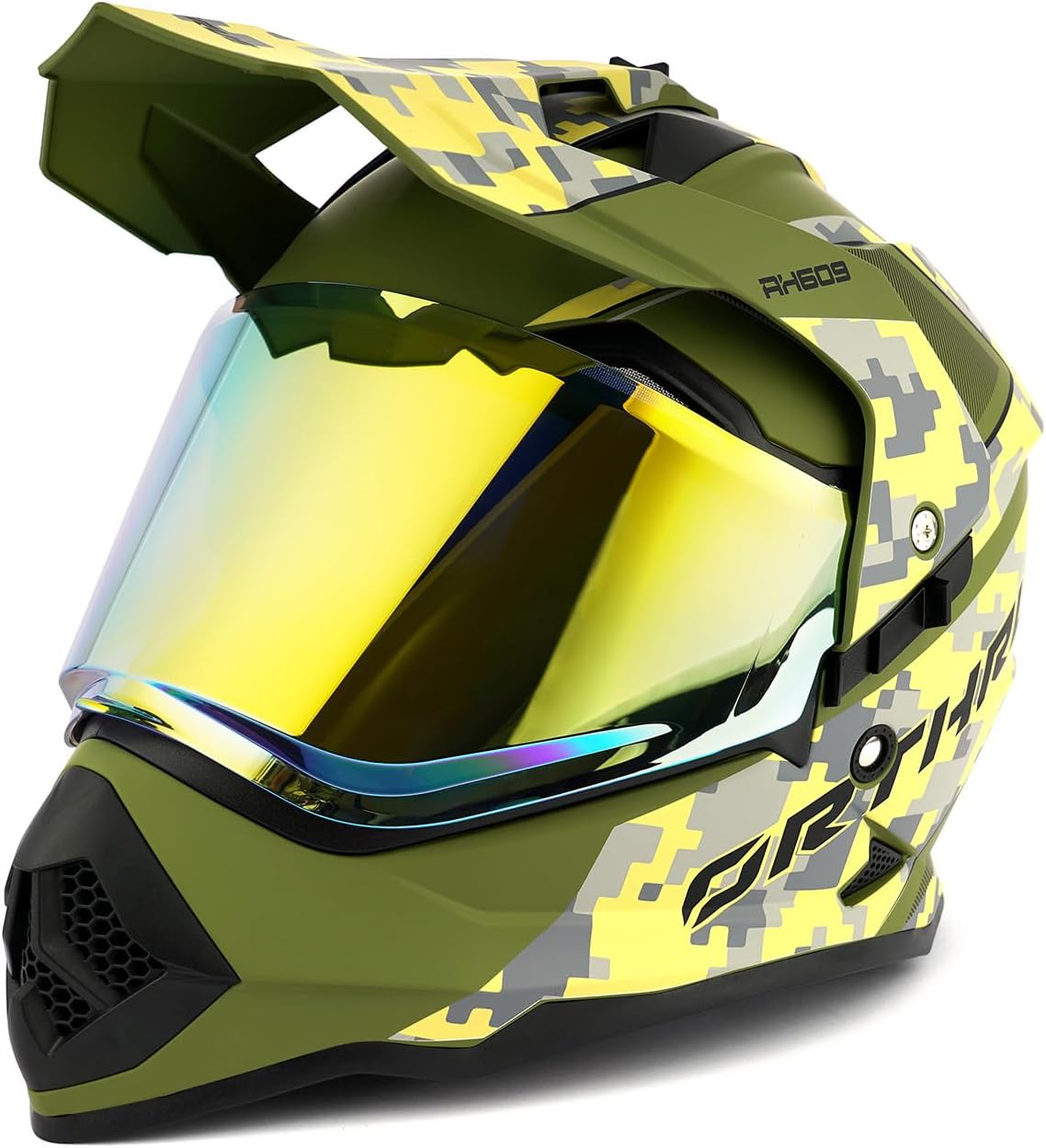 Casco integral para niños y jóvenes motocicleta bicicleta