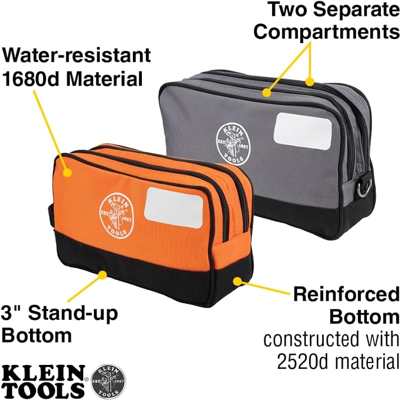 Bolsa herramientas Klein Tools organizadora doble