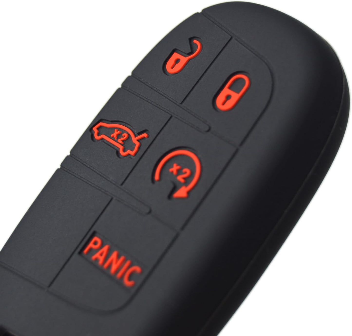 Funda silicona llavero 5 botones Dodge Charger Challenger