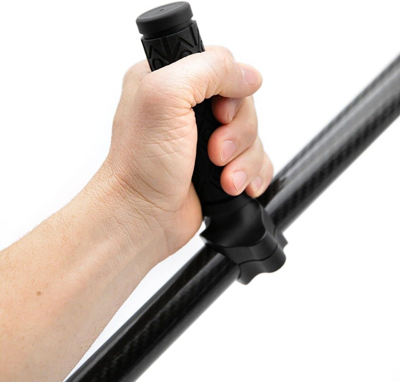 Mango detector metales pala arena cuchara negro