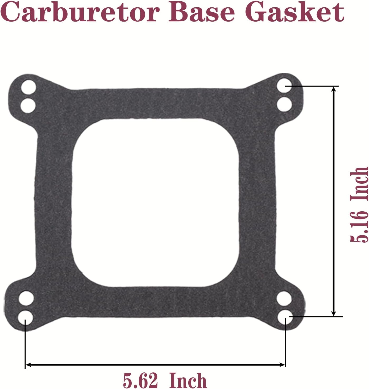 5 Pzas Juntas Carburador Holley 1900 4 Bbl Comp SBC BBC
