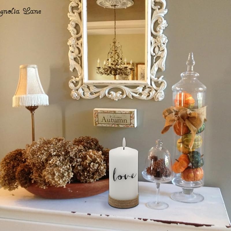 Velas LED cera real con control remoto y temporizador set 3