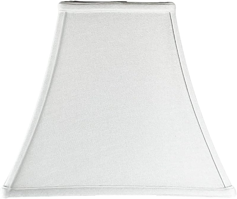 Pantalla lámpara Regal Square Bell 5x10x9 Blanco Lino