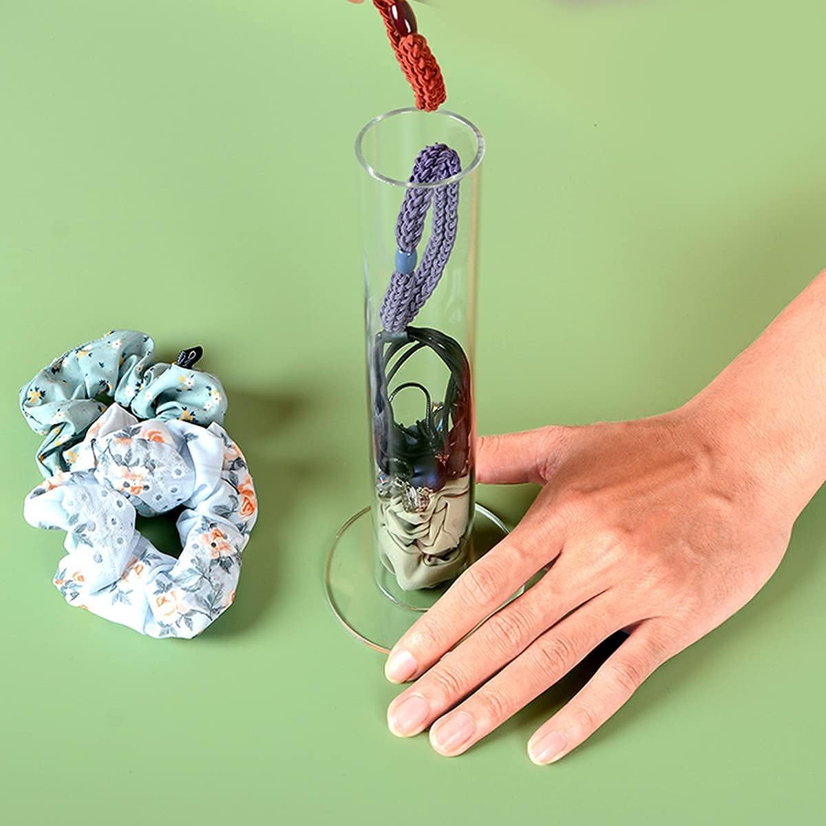 2 Organiz. Acrílico para Coletero Accesorios Transparentes