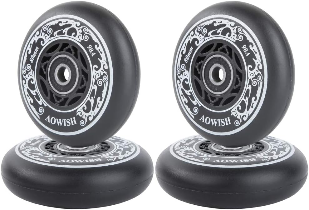 Ruedas Inline Skate Repuesto Hockey ABEC-9 4 Unidades