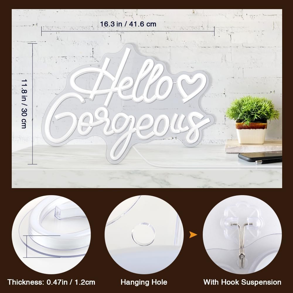 Letrero Neón LED para Pared USB Regalo Adolescentes