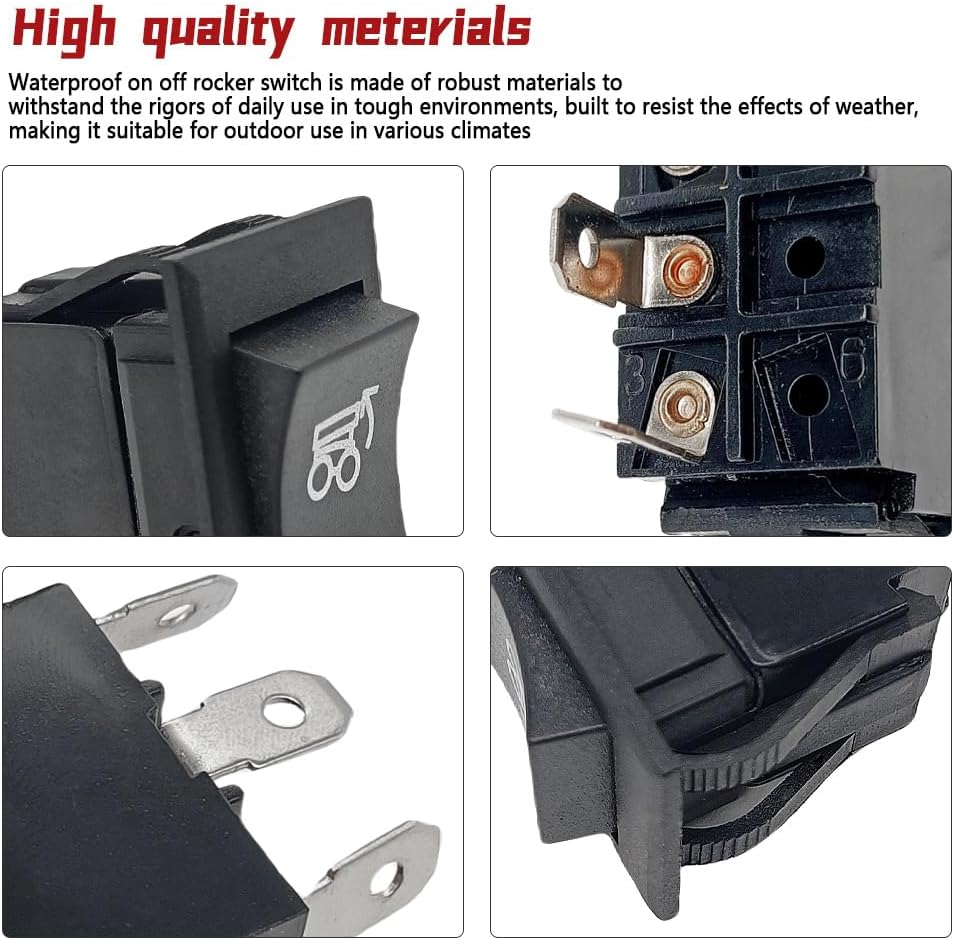 Interruptor basculante caja de cama comp John Deere GatorD