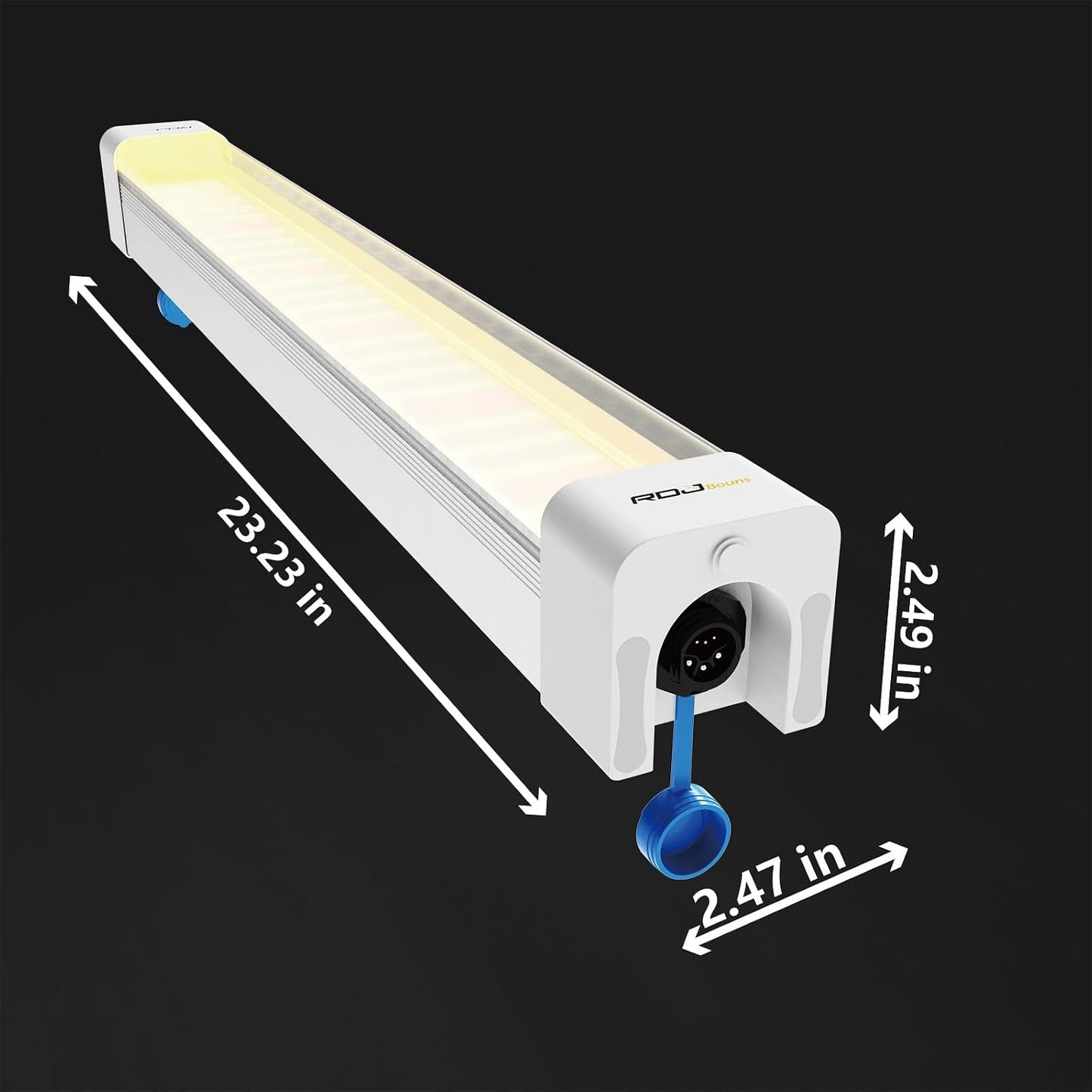 Luz cultivo bajo dosel 60W espectro completo IP65