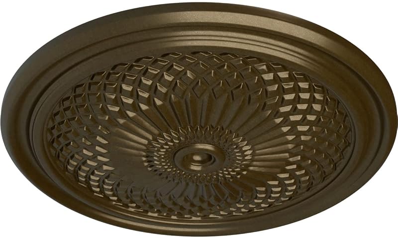 Medallón techo Trinity 22pulg x 1 3/4pulg latón pintado