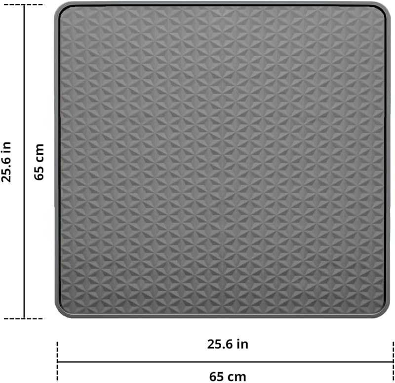 2 Alfombrilla silicona antiderrap para lavadora y secadora