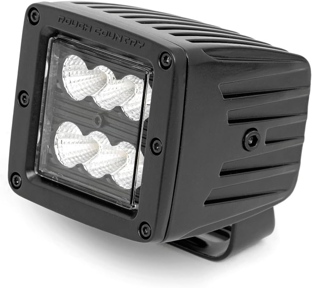 Barra luces CREE LED cuadradas serie negra 70133BL