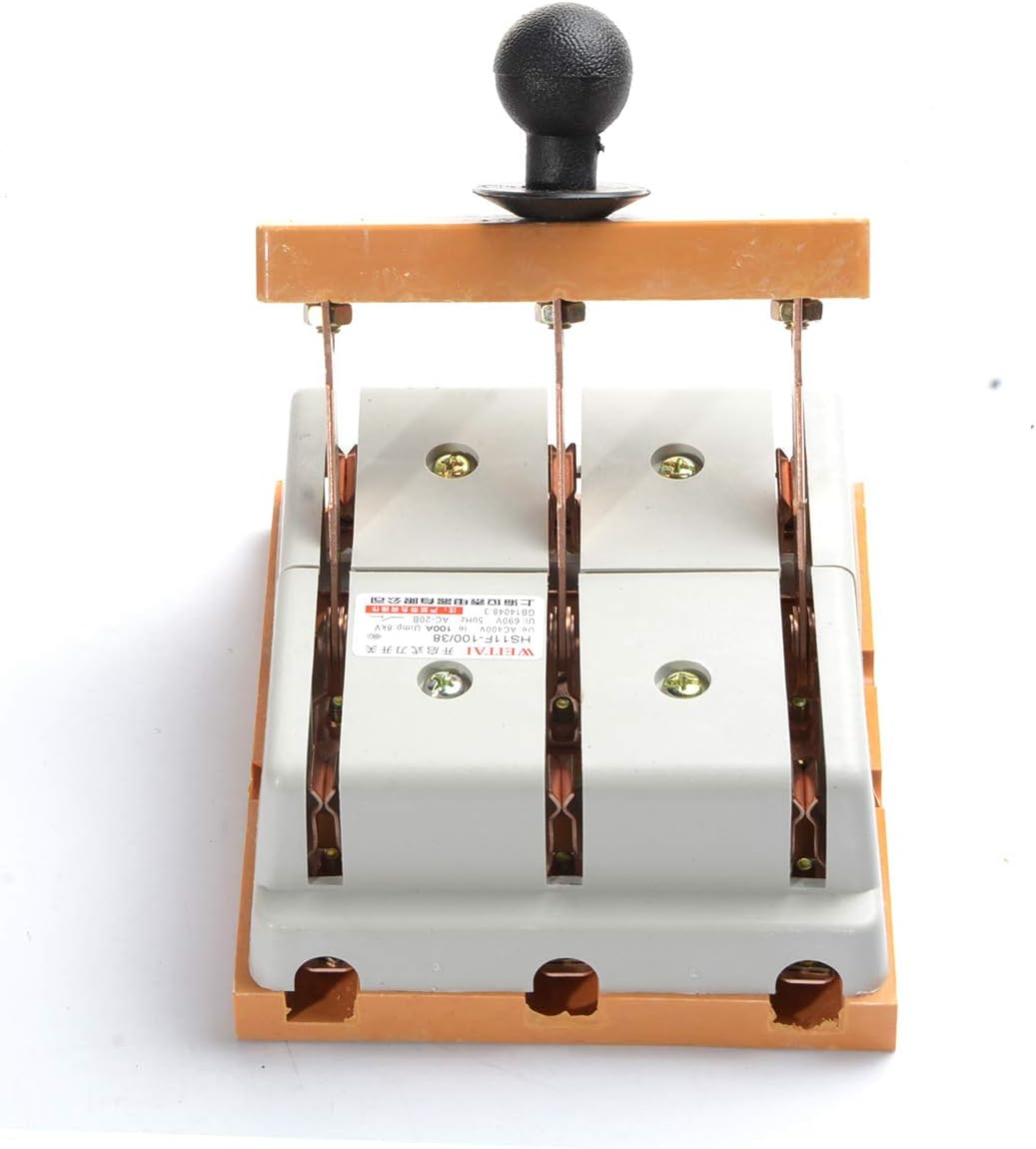 Interruptor cierre seguridad freno eléctrico 400v 100a 3polos