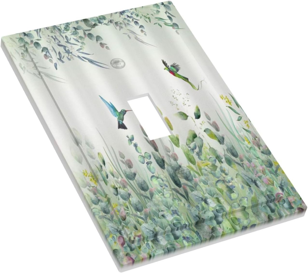 Planta menta 1 banda con interruptor decorativo para baño