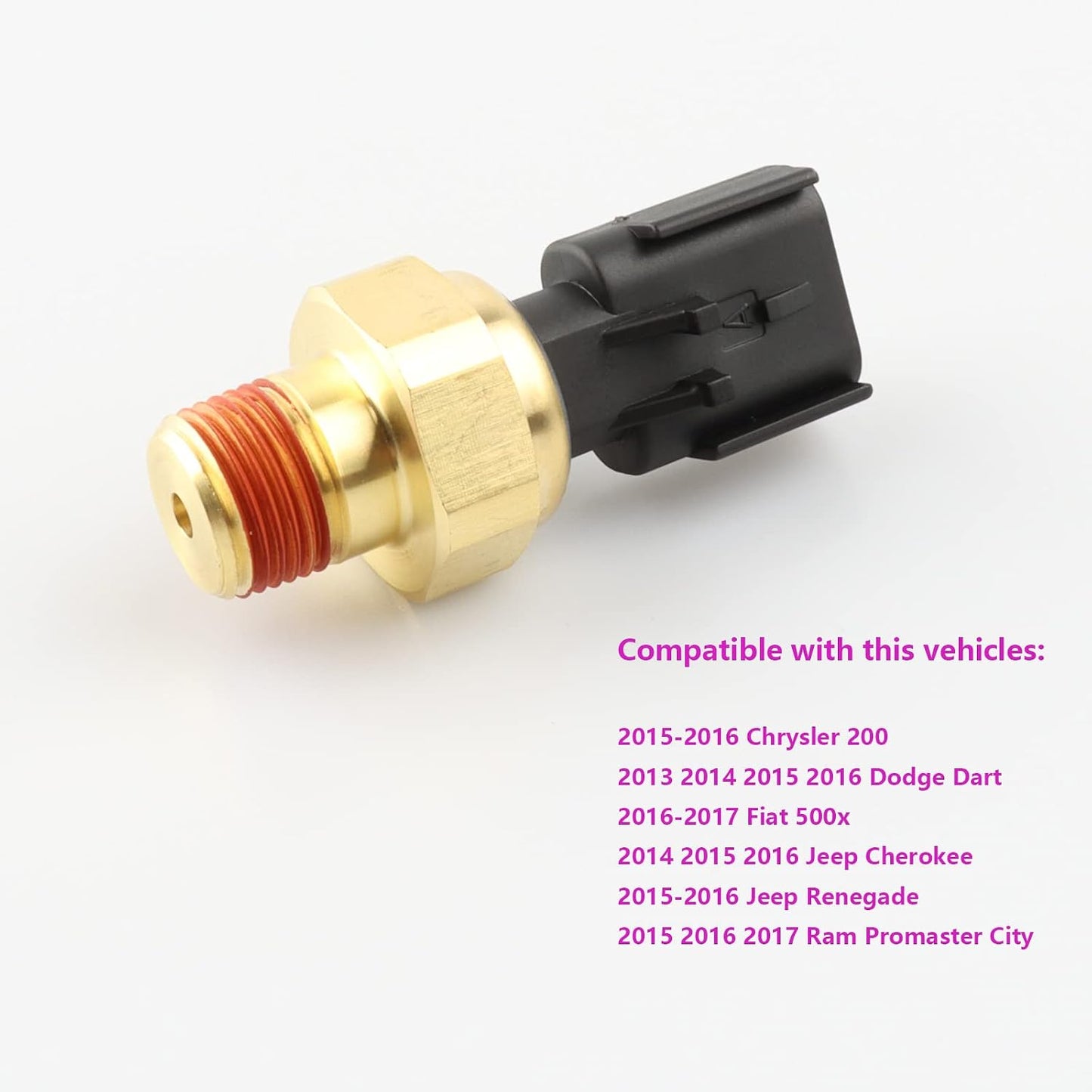 Interruptor sensor presión aceite Chrysler Dodge Jeep Ram Fiat