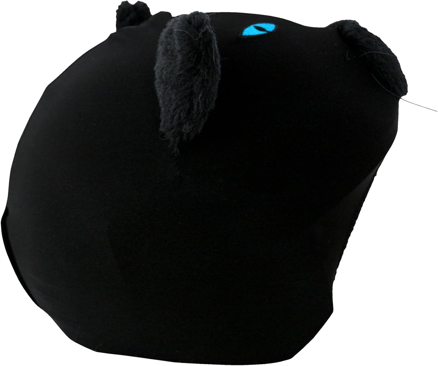 Casco bicicleta Black Panther con cubierta