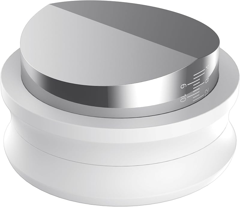 Nivelador Espresso 58mm Base en V Acero Antiadherente