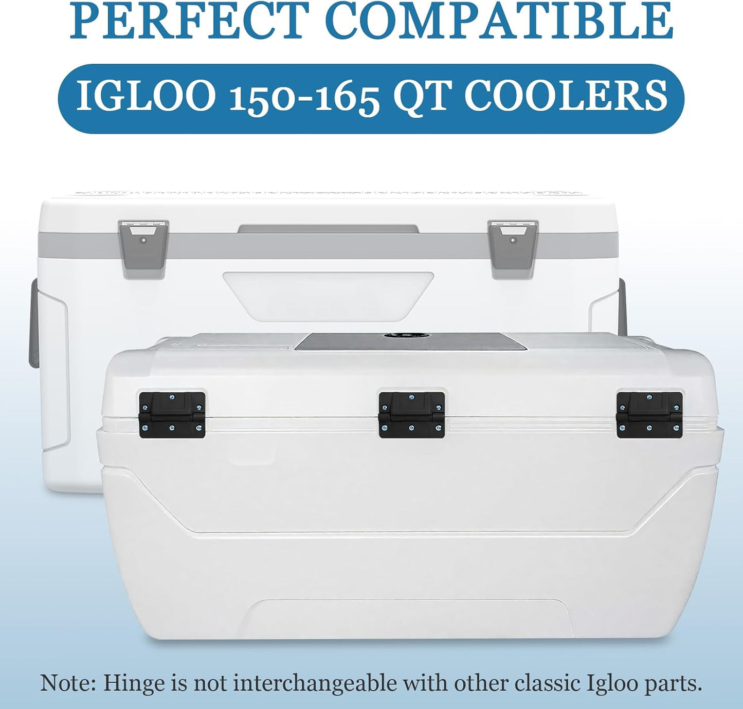 Bisagra mecánica repuesto para refrigerador Igloo 150-165qt