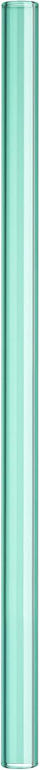 Pajilla vidrio con funda silicona 8pulg verde