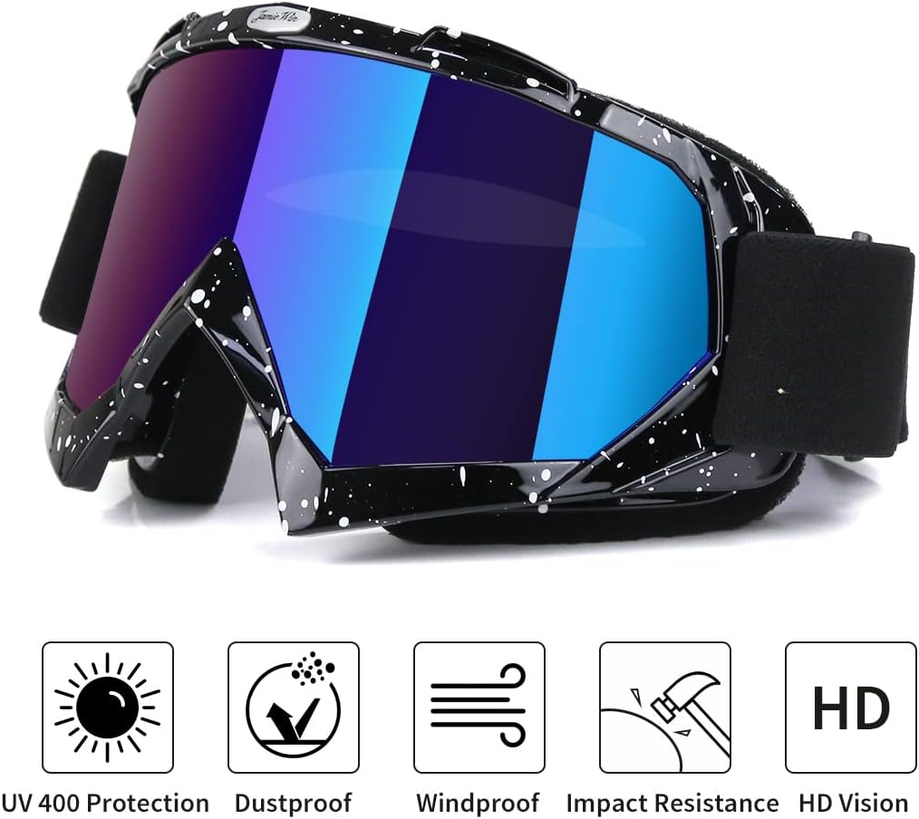 Gafas ATV anti UV a prueba de polvo para bicicleta