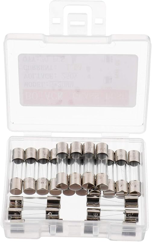 Fusibles vidrio 1.6A 250V paquete 20