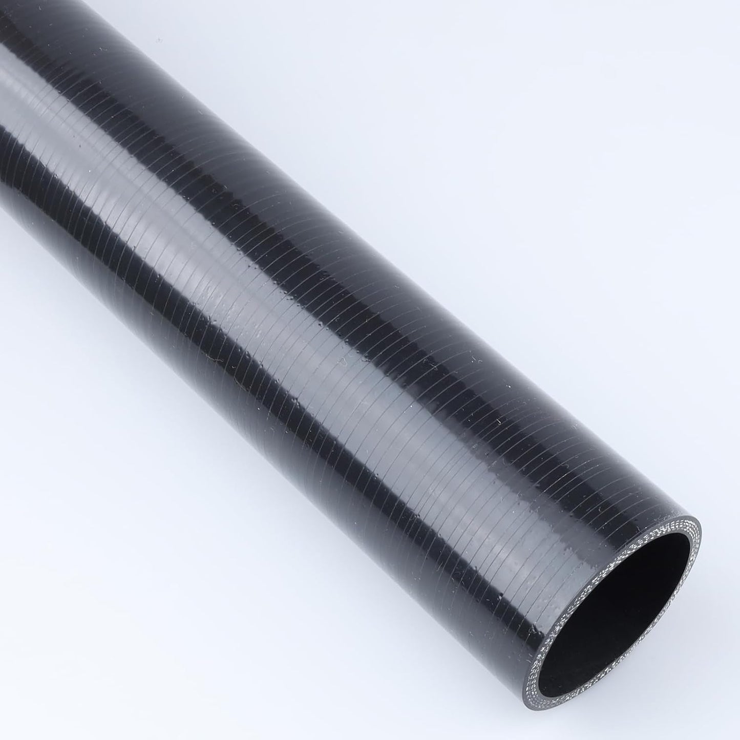 Manguera silicona 63mm x 2ft para radiador aire negro