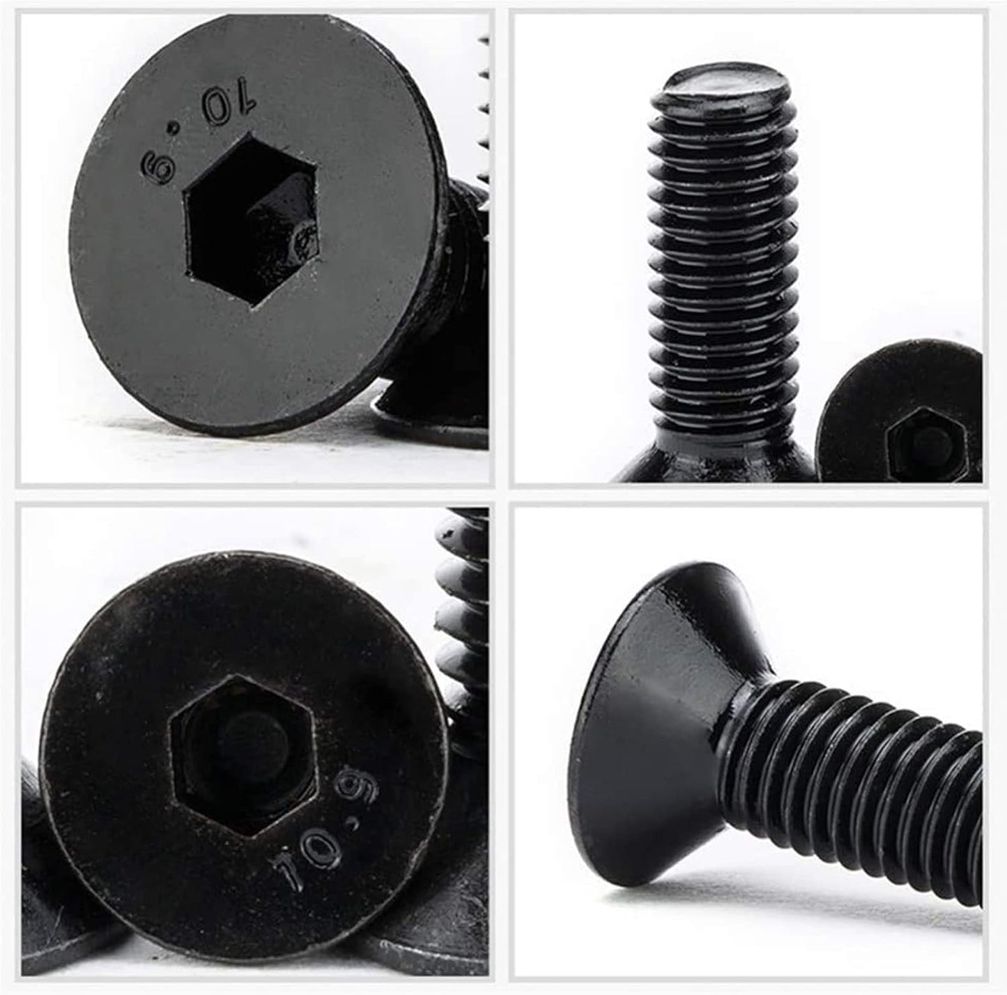 Tornillos M10 acero aleación 10.9 DIN 7991