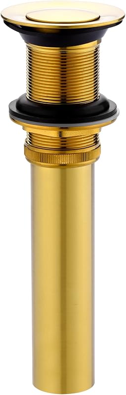 Tapón drenaje desplegable latón baño 1-1/2" color dorado