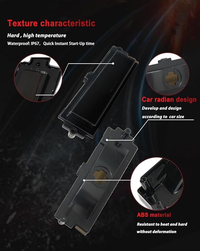 Kit luces marcador lateral ahumado Chevy Monte Carlo SS