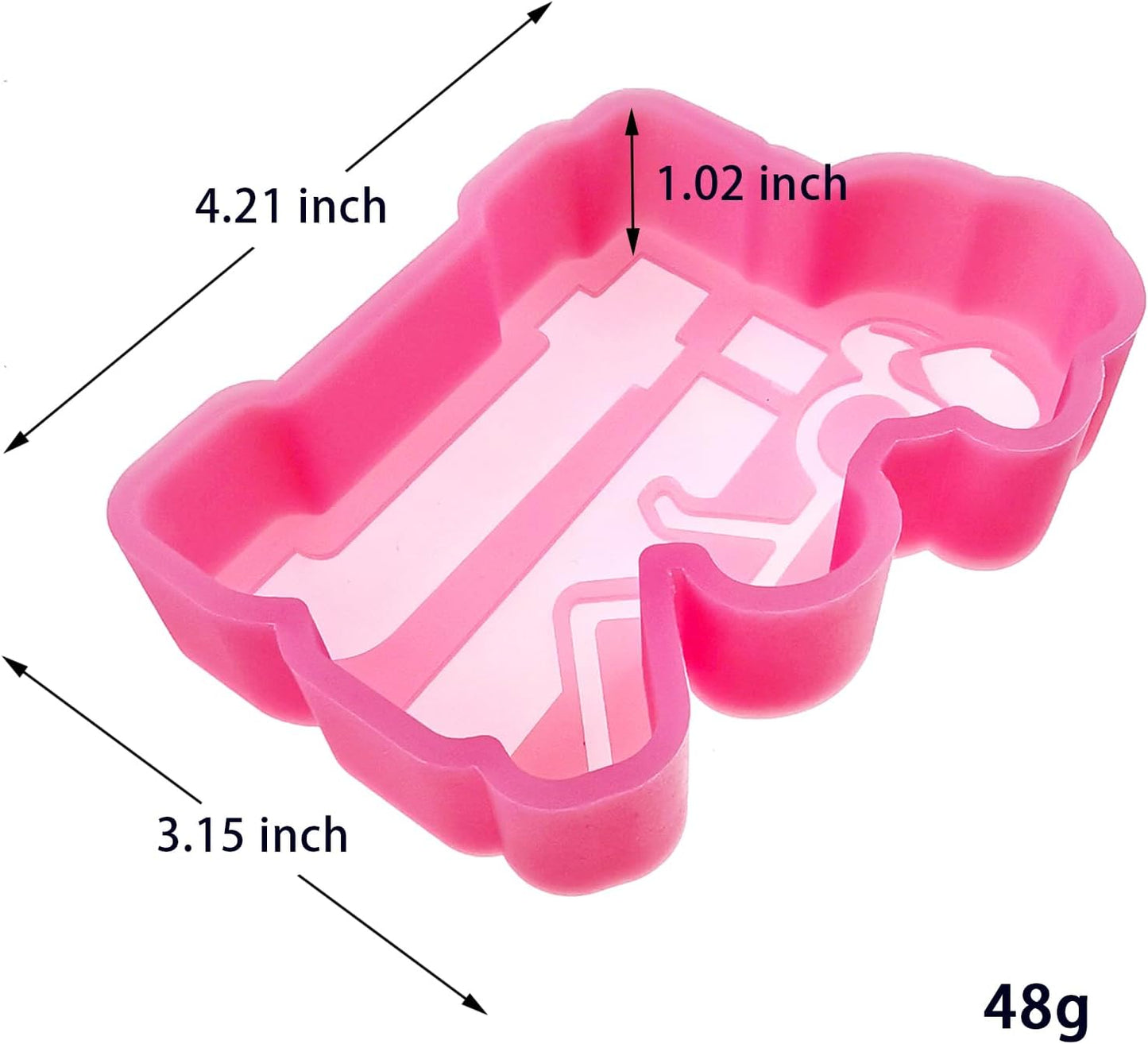 Molde silicona para perlas aroma automóvil