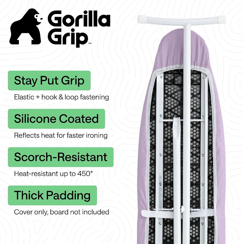 Funda plancha silicona acolchado grueso resistente