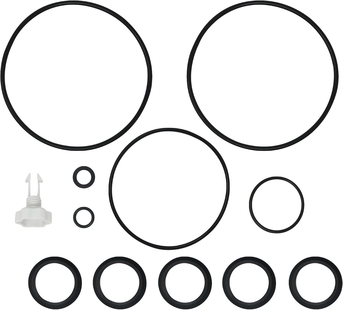 Kit juntas tóricas comp Intex 25013 bomba filtro arena