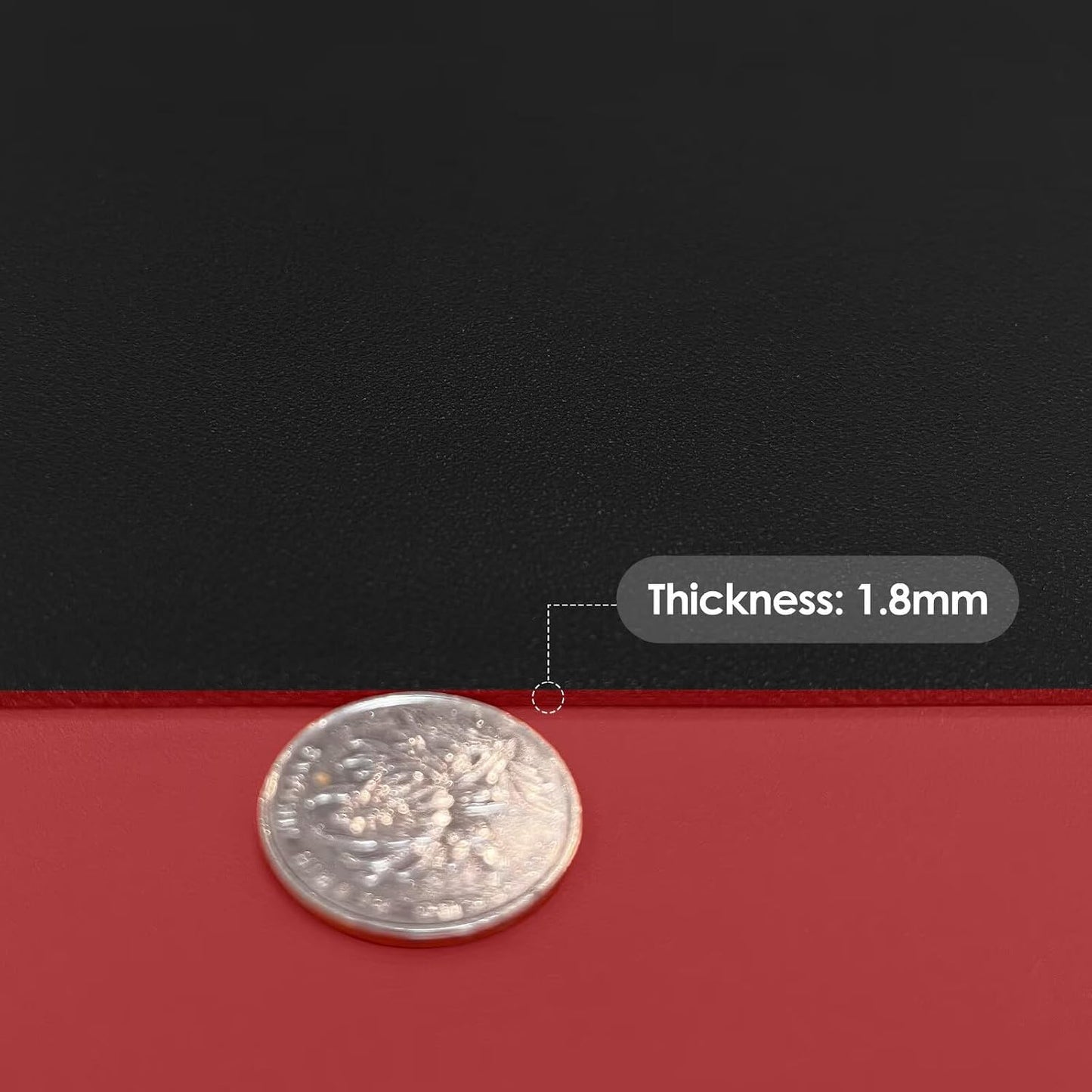 Funda mesita noche 12x12pulg impermeable arañazos negro