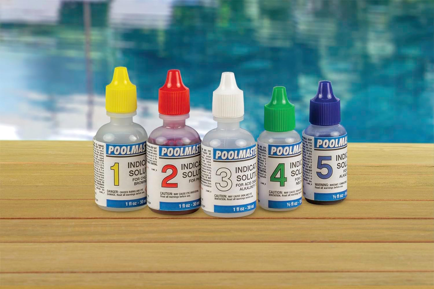 Indicadores reemplazo spa piscina #1-#5 neutro pequeño