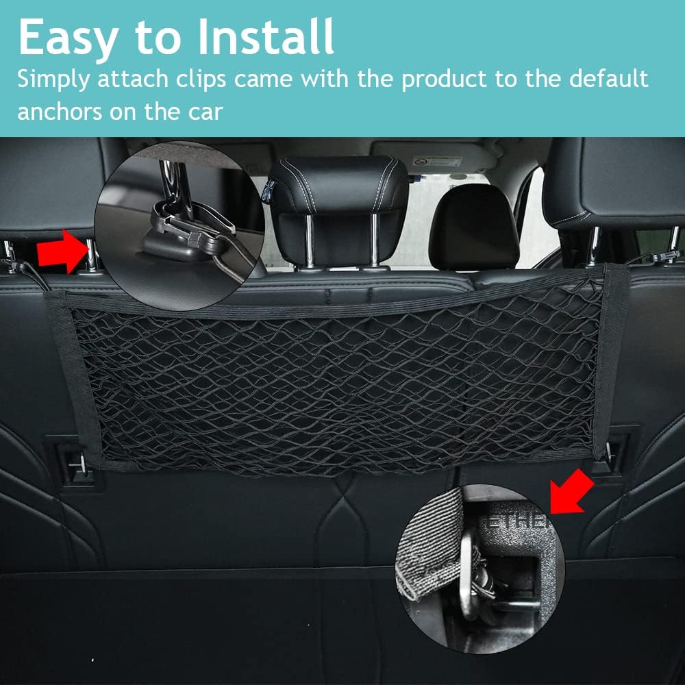 Red de carga elástica con ganchos para Mustang Mach-E