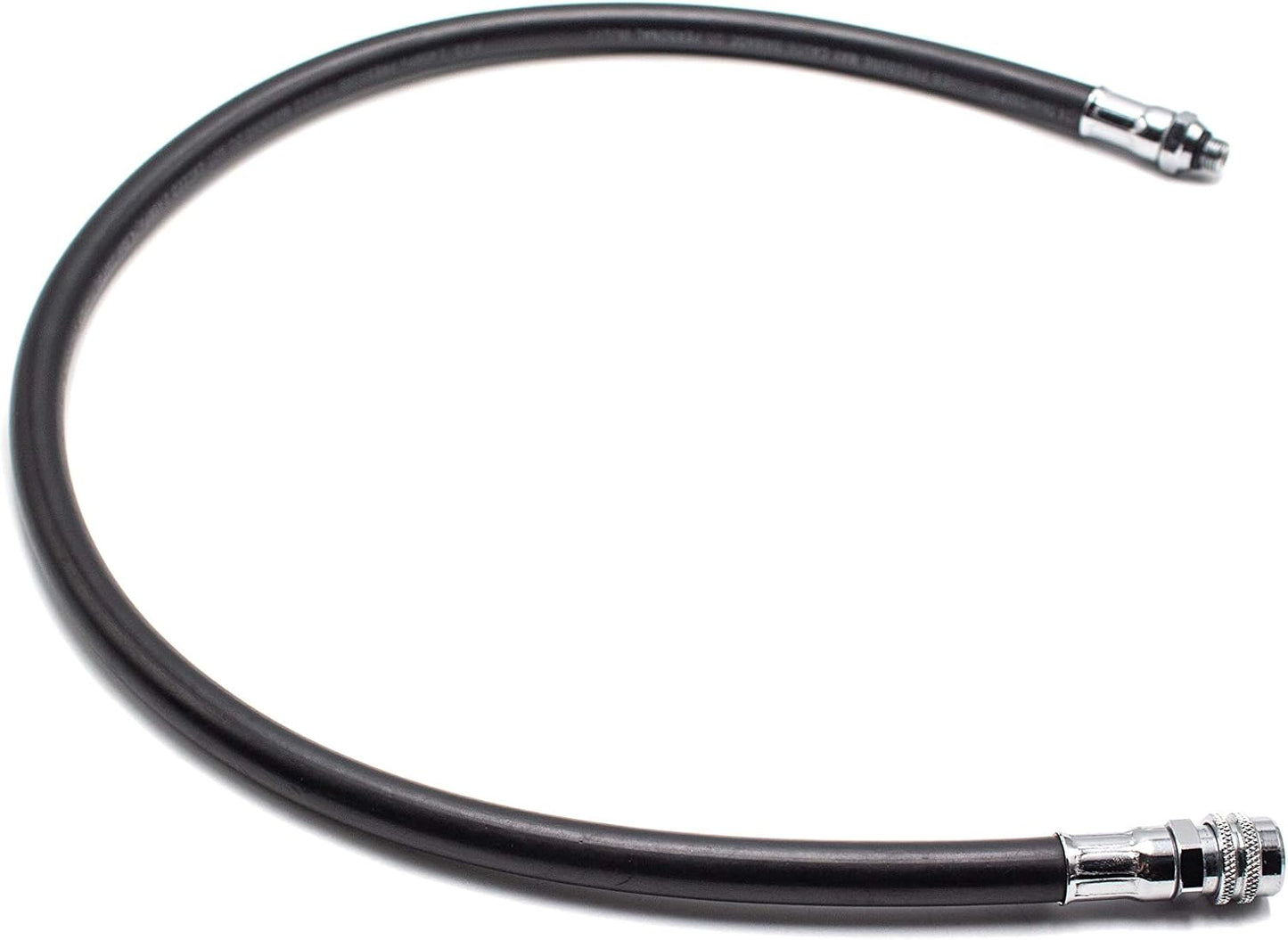 Manguera inflado goma negra 30.71pulg conector UNF 3/8-24
