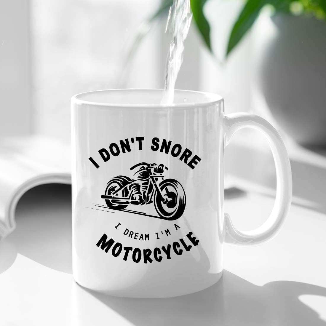 Taza motociclista regalo para papá marido novio