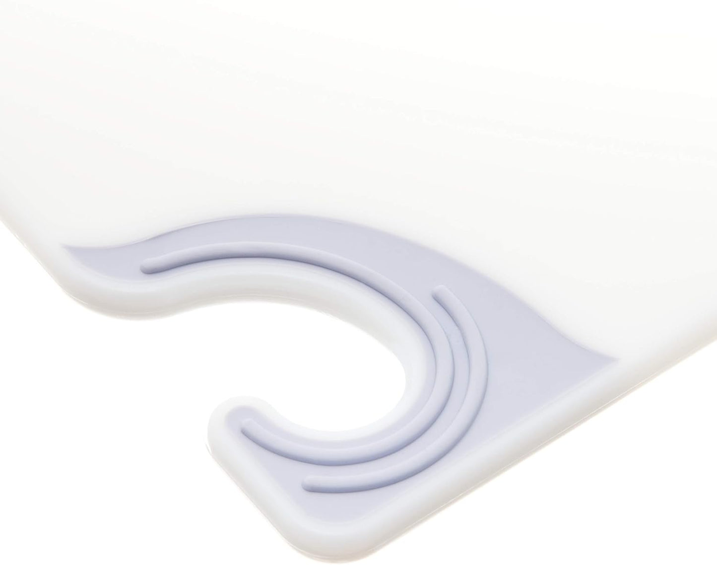 Tabla cortar Saf-T-Grip Co-Polymer Blanco