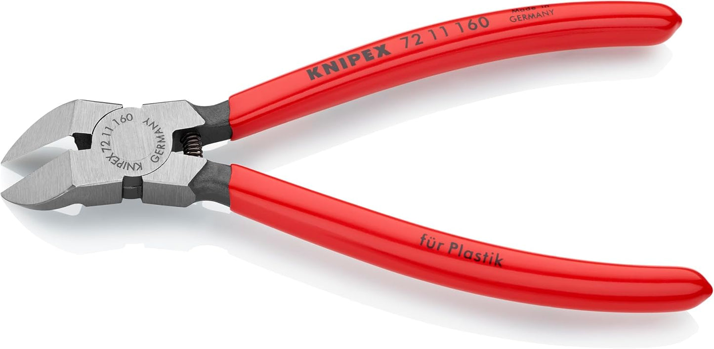 Cortador diagonal plástico 45 grados rojo