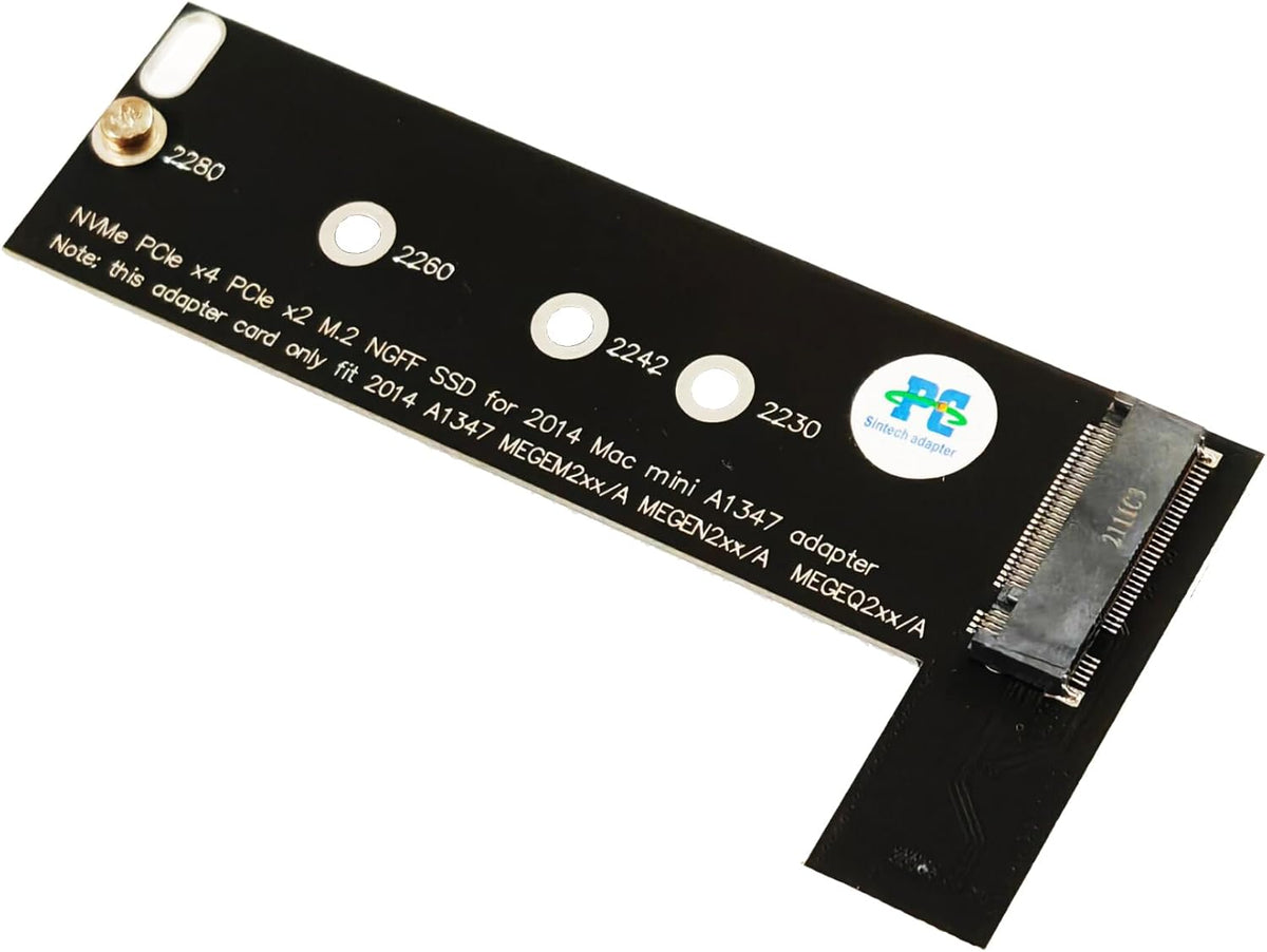 Tarjeta SSD NVMe M.2 para Mac Mini A1347