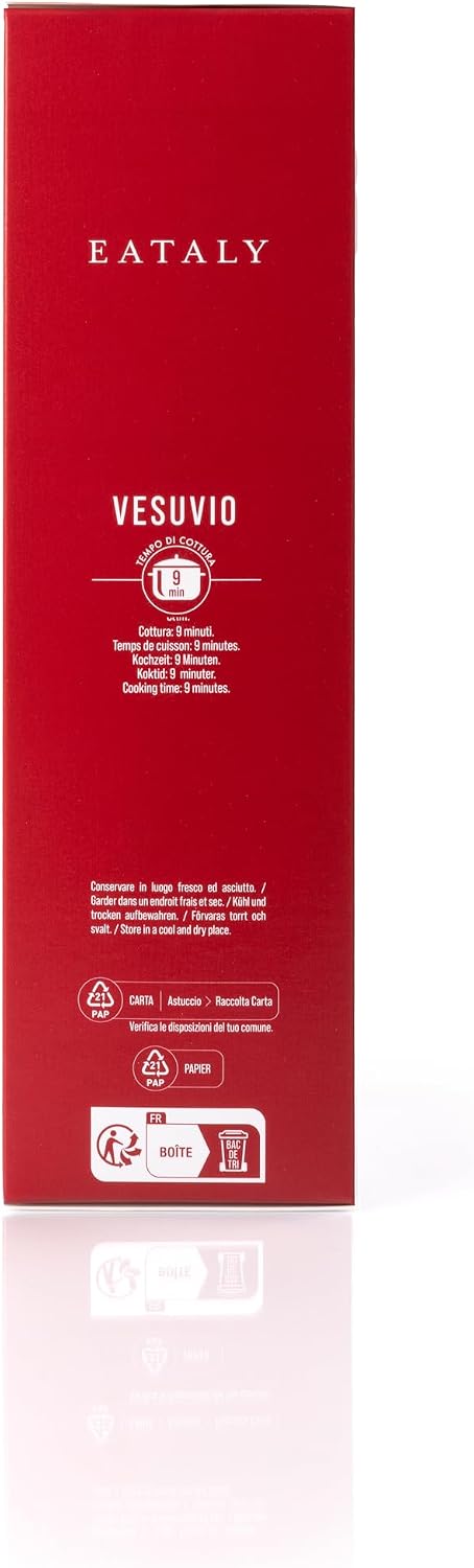 Fideos pasta italiana Vesuvio 500g secos gourmet