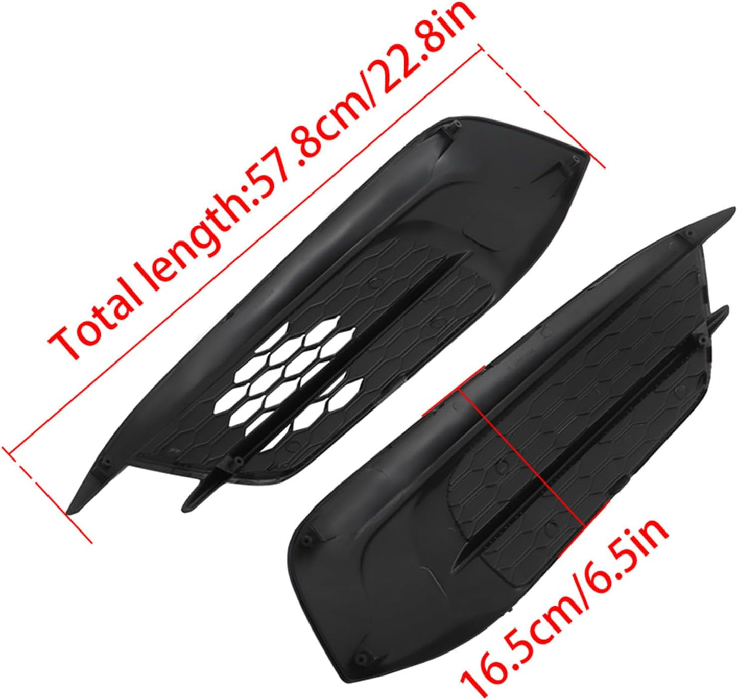Cubiertas luz antiniebla reemplazo Honda Civic 16-18