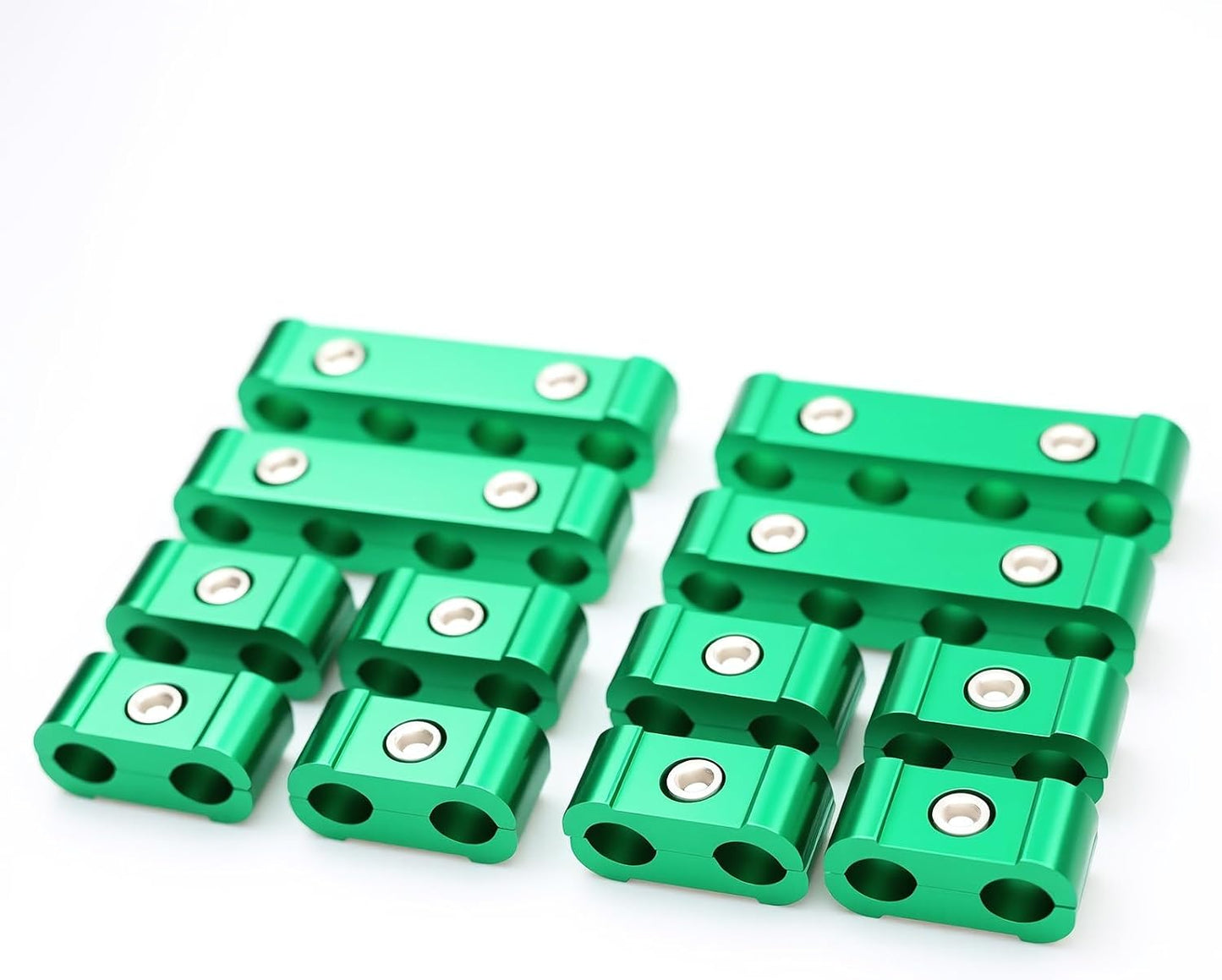 Set separador bujía alambre motor coche verde