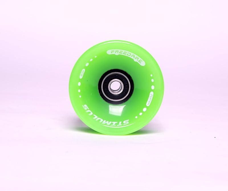 Ruedas longboard 2.756pulg con ABEC-7 y espaciadores set 4