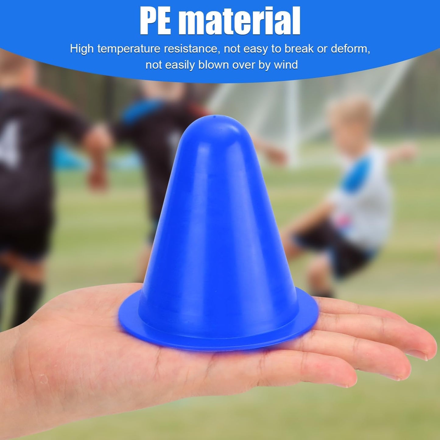 20 Pzas Conos Entrenamiento Baloncesto Fútbol Interior Exterior