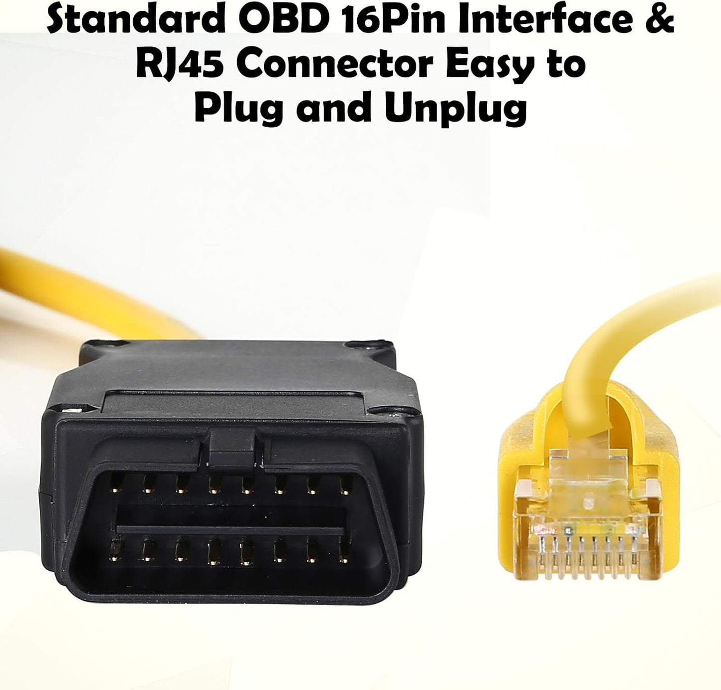 Cable OBD2 Enet RJ45 para BMW Serie F/G 6.6pies