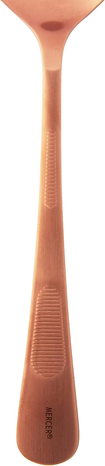 Cuchara acero inox 18-8 23cm color oro rosa