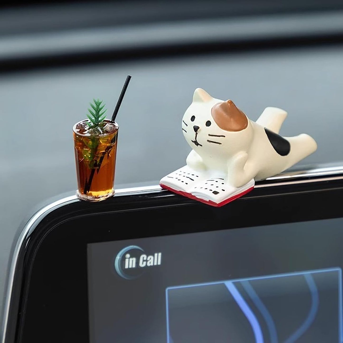 Adorno gato suerte decoración tablero auto y hogar
