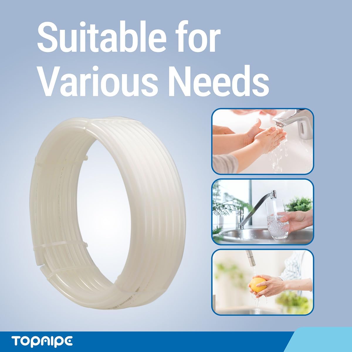 Tubo PEX-B 3/4pulg 100pies NSF certificado para agua
