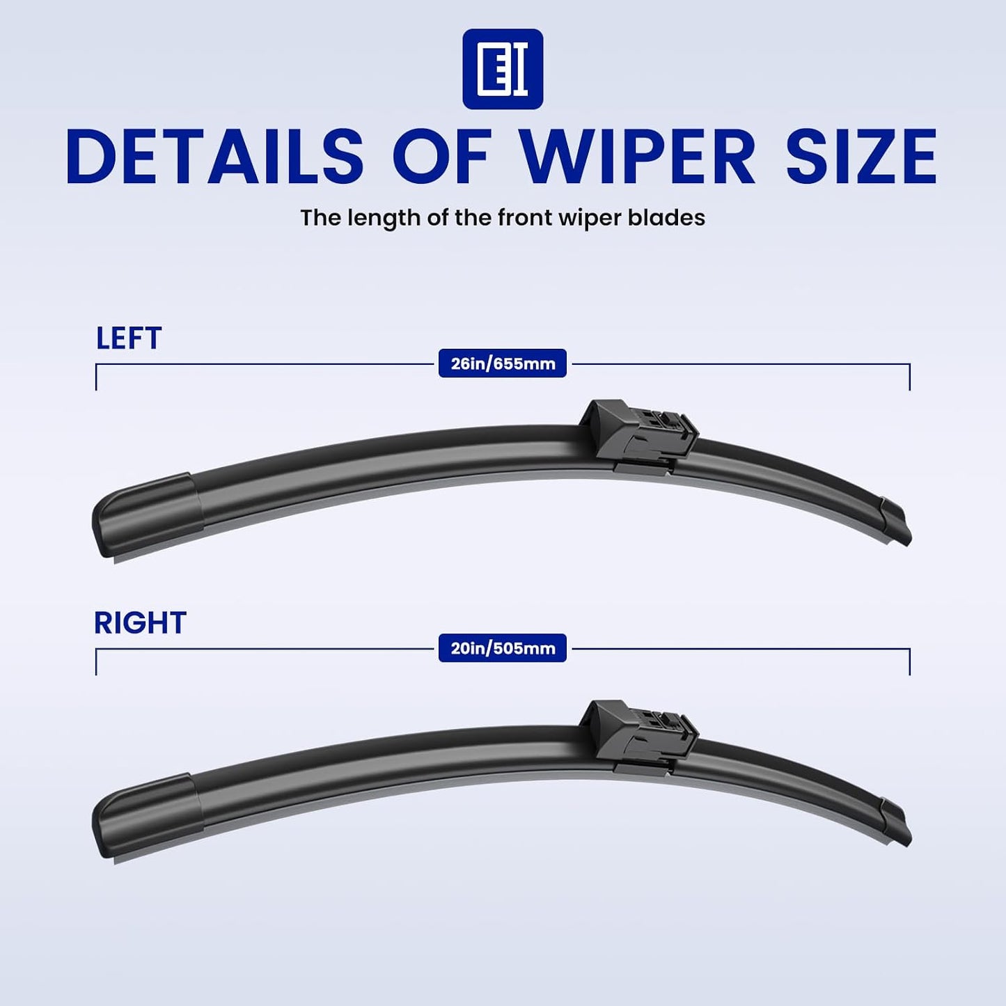 Limpiaparabrisas Subaru Ascent 19-23 set 2 escobillas premium