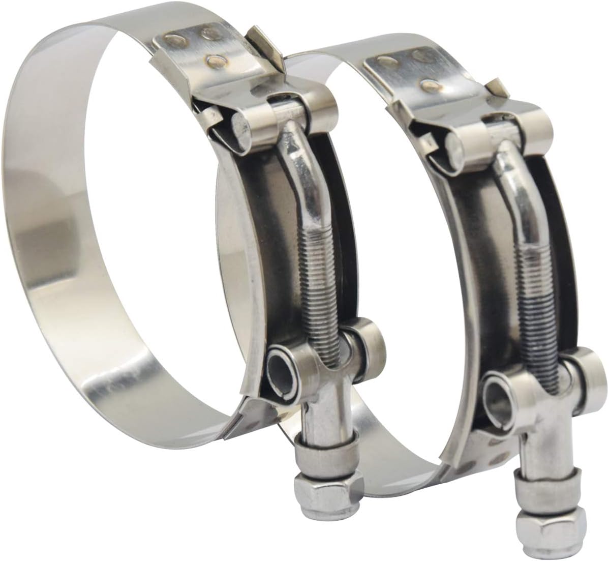Abrazadera Tbolt acero inox 3.5" para manguera 95-103mm